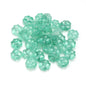 Color Transparent Clover Glass Beads 10mm Assorted Colors 50pcs 20