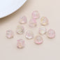 Czech Glass Beads Ribbed Vintage Style 8mm Transparent Pastel 10pcs 16