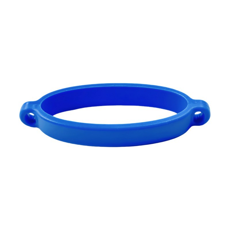 Beadable Silicone Tumbler Chain Holders Flexible Colorful PU Leather 10pcs 17