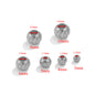 Stainless Steel Round Metal Beads 3-10mm Color Retaining Knife Grain 20pcs 6
