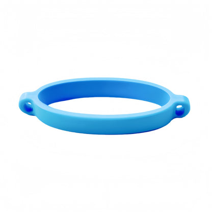 Beadable Silicone Tumbler Chain Holders Flexible Colorful PU Leather 10pcs 18