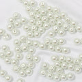 Pearl Round Glass Beads 10mm Luminous Mixed Colors 40pcs 6