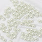 Pearl Round Glass Beads 10mm Luminous Mixed Colors 40pcs 6