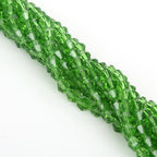 Electroplated Faceted Glass Beads 6mm Transparent Mixed Colors 45pcs 6