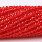 Transparent Disc Seed Glass Beads 2mm Glossy Blue Tones 360pcs 2 Strands 18
