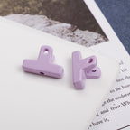 Painted Clip Acrylic Beads 20mm Baking Theme Colorful Glossy 100pcs 5