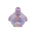 UV Plating Piggy Acrylic Beads 25mm Glossy Colorful 50pcs 5