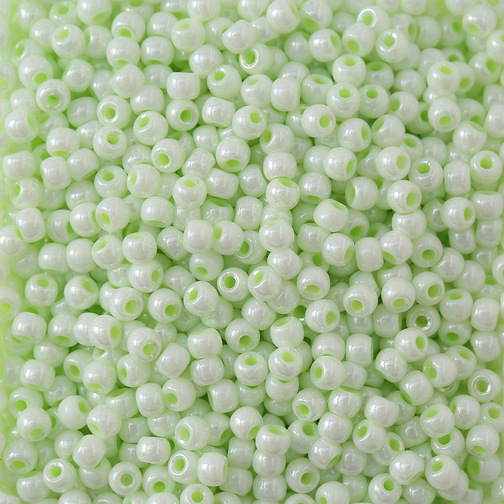 Czech Seed Glass Beads 4mm Glossy Pastel Colors 300pcs 15