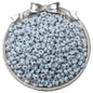 Frosted Abacus Glass Beads 3x6mm Pastel Matte Finish 70pcs 20