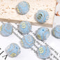 Dollar Bill Ball Rhinestone Beads 19mm Clustered Stones 5pcs 10