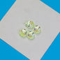 Transparent Plating Bear Paw Acrylic Beads 16mm Iridescent 20pcs 11