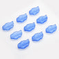 Czech Glass Beads Feather Leaf 17x28mm Gradual Color Change 20pcs 12