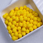 Painted Pumpkin Acrylic Beads 9mm Striped Bright Colors 100pcs 5