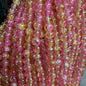 Crackle Glass Beads Round 8mm Dual Color Explosion 10 Strands 31