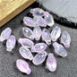 Czech Glass Beads Small Flower Bud 15mm Imitation White Jade 50pcs 8