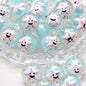 Hand Painted Duckling Cartoon Acrylic Beads 18mm 1pc 13