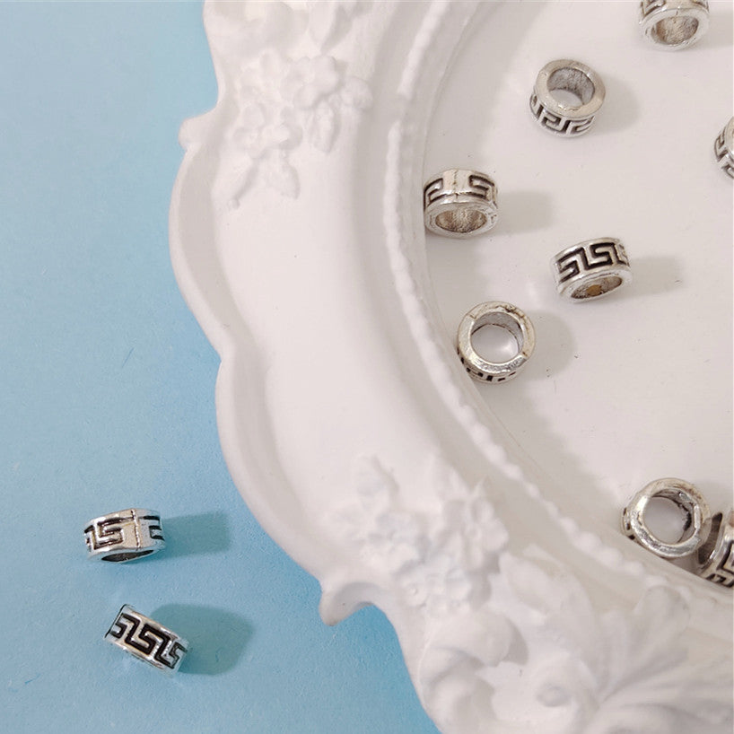 Alloy Ring Spacer Beads 5/7mm Tibetan Silver Style 100pcs 4