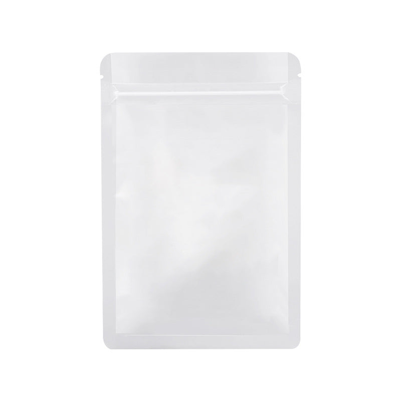 Matte Transparent PE Plastic Ziplock Bags Top Seal 8x12-14x20cm 10pcs 2