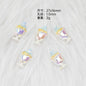 Ice Cream Dessert Resin Beads Glossy Iridescent Pastel 20pcs 7