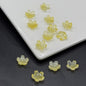 Iridescent Cherry Blossom Glass Beads 10mm Assorted Colors 100pcs 13