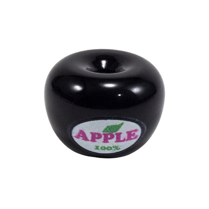 Painted Apple Acrylic Beads 17mm Glossy Mixed Colors 10pcs 11
