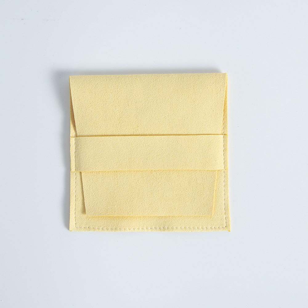 Microfiber Envelope Closure Strap Pouches 6.2/8cm Lavender 2pcs 11