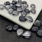 Czech Glass Beads Teardrop 12mm Transparent Iridescent 100pcs 13