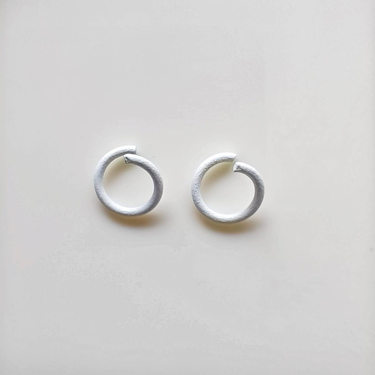 Metal Painted Jump Rings 10mm Baking Finish Colorful 500pcs 16