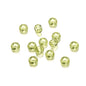 Clear Pony Beads 9mm Large Hole Translucent Plastic 300pcs 9