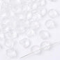 Electroplated Shell Glass Beads 10mm Iridescent Gradient 40pcs 14