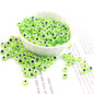 Flat Evil Eye Resin Beads 6-10mm Glossy Colorful 500pcs 11