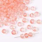 Czech Glass Beads Faceted 7 8mm Gradient Pastel Colors 50pcs 5