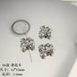 Cartoon Metal Beads Silver Pink Tone Playful Enamel 10pcs 8