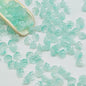 Campanula Flower Glass Beads 7x12mm Frosted Glossy Pastel 50pcs 11