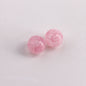 Transparent Fireworks Pattern Acrylic Beads 15mm Colorful 50pcs 8