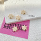 Christmas Series Metal Beads Baking Painted Alloy 20pcs 16