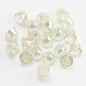 Bell Electroplated Glass Beads 8mm Sparkling Mixed Colors 50pcs 15