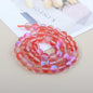 Mermaid Round Glass Beads 6mm Matte Pastel Jewel Tones 40pcs 42