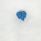 Leaf Enamel CCB Plastic Beads 12mm Colorful Mixed 50pcs 9