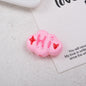 Painted Cloud Stars Acrylic Beads 25x18x8mm Glossy Colorful 10pcs 11