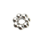 Snowflake CCB Plastic Spacer Acrylic Beads 4-9mm Metallic Tones 500pcs 5