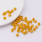 Cube Metal Beads 5mm Baking Painted Zinc Alloy 50pcs 7