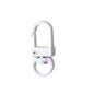Colorful Zinc Alloy Keychain Clasps 32mm Plating 10pcs 6