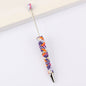 Beadable Pen Printed Pattern Plastic Light Weight