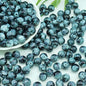 Antique Imitation Ceramic Splash Ink Round Glass Beads 10mm 100pcs 6