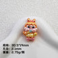 Plating Pop Resin Beads 30mm Crybaby Brushing Teeth Character 10pcs 10