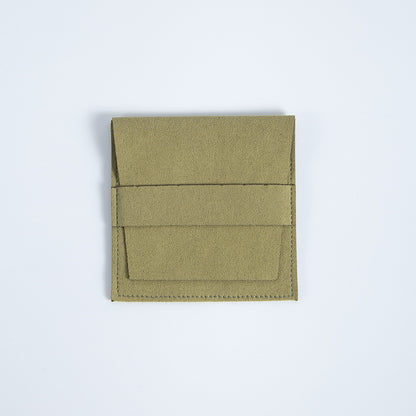 Microfiber Envelope Closure Strap Pouches 6.2/8cm Lavender 2pcs 10