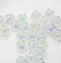 Faceted Acrylic Beads 16mm Diamond Shape Rainbow Assorted 200pcs