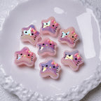 Luminous Hello KT Star Acrylic Beads 20mm Assorted Colors 10pcs 3