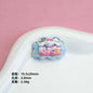Plating Sanrio Character Word Sign Resin Beads Glossy Cloud Shape 10pcs 11